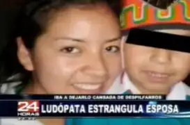 Huaycán: ludópata estrangula a su mujer y deja en orfandad a menor hijo