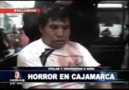 Cajamarca: depravado viola a menor y luego lo envenena para ocultar crimen