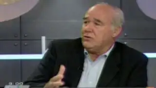 García Belaunde cuestiona pedido de interpelación a canciller Rocagliolo