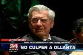 Vargas Llosa: Los responsables de los privilegios de Antauro son los del INPE