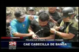 Chimbote: Capturan a delincuente que asaltaba a pobladores de Tangay 