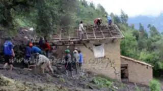 Apurímac: reubican a 300 familias de Tamburco por desborde de río y laguna