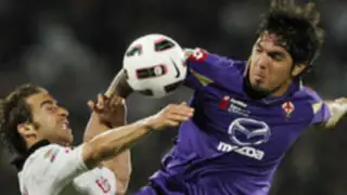 Con Juan Vargas en la cancha Fiorentina fue goleado 5-0 por el Juventus 