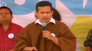 Presidente Humala: Ley de Consulta Previa mejorará clima social en el país