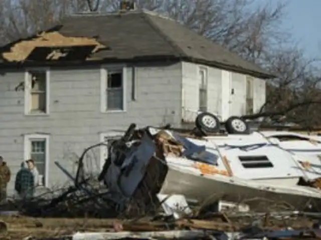 EEUU: tornados provocan muerte de 13 personas y deja varios desaparecidos