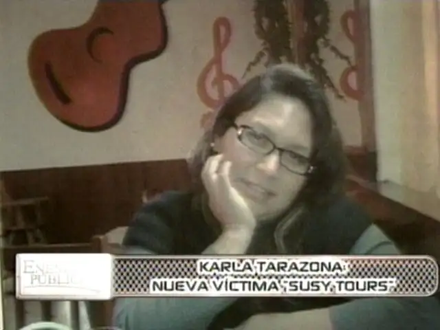 Modelo Karla Tarazona fue otra estafada por Susy Tours