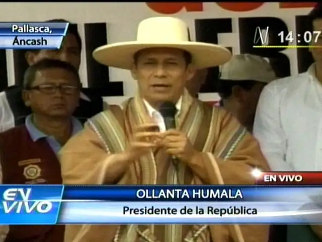 Ollanta Humala: En Gana Perú hay presión, pero no es una agencia de empleos