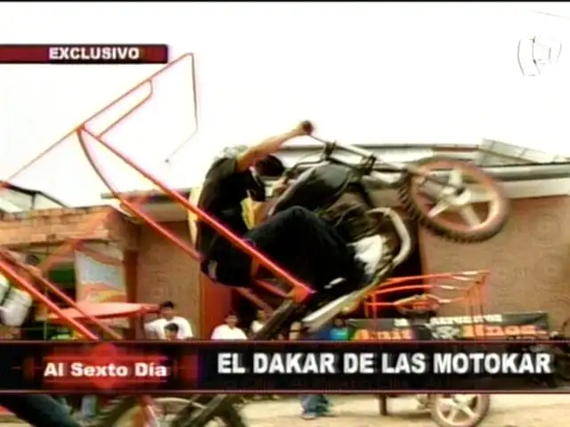 El Dakar de las “Motokar” 