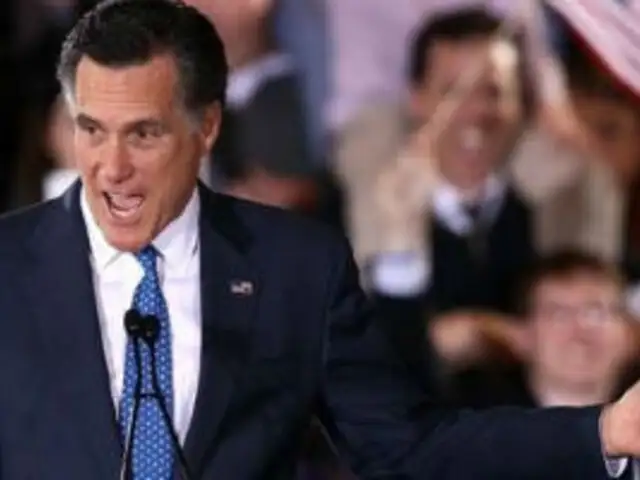 EEUU: Mitt Romney gana a Rick Santorum el 