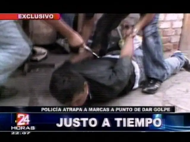 Efectivos policiales impiden asalto a comerciante de San Martín de Porres
