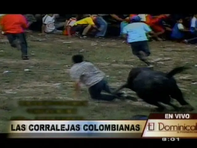 Las corralejas colombianas: costumbres no aptas para cardiácos