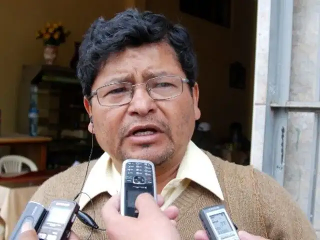 Wilfredo Saavedra se niega a dialogar con el Ejecutivo sobre Conga
