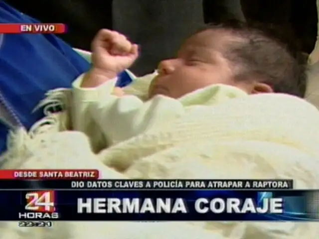 Tras angustia por rapto de bebe 24 Horas transmitió un esperado reencuentro familiar