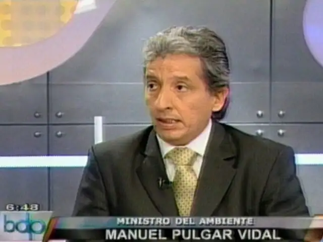 Ministro Pulgar Vidal se pronuncia sobre muertes por disturbios en Madre de Dios