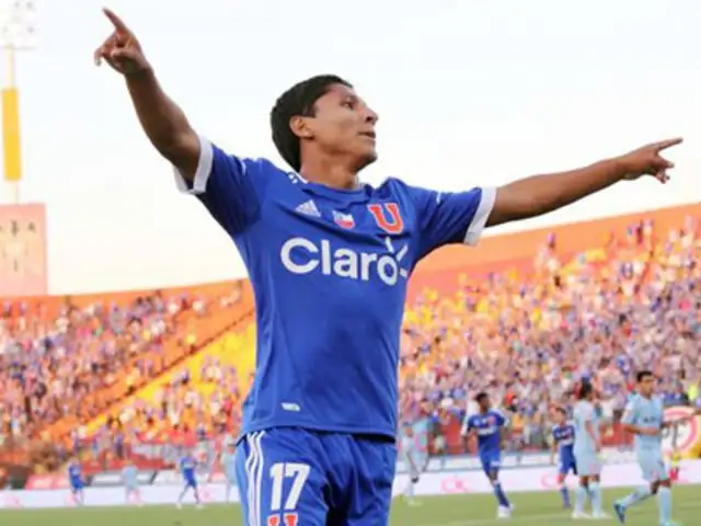 Ruidíaz anotó sexto gol en Chile