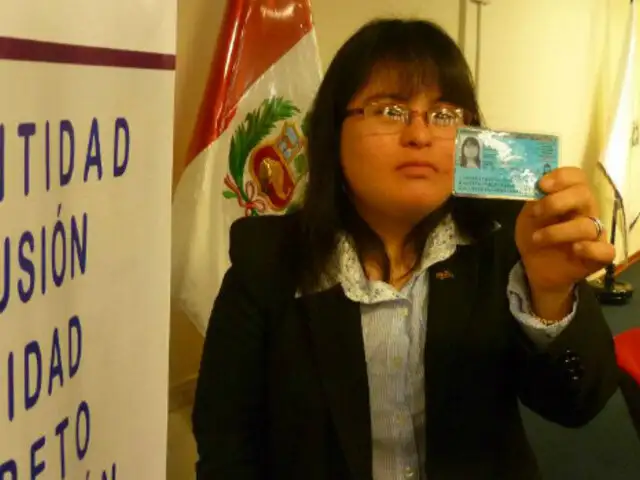 Peruana con síndrome Down asistirá hoy a Convención de la ONU