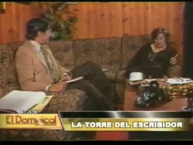 Recuerde la entrevista de Vargas Llosa a Corín Tellado en ‘La Torre de Babel’