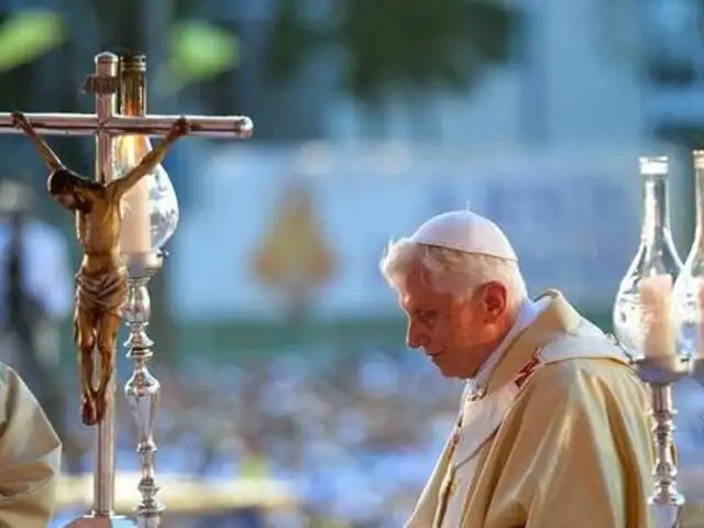 Papa Benedicto XVI aboga por la dignidad del ser humano en Cuba