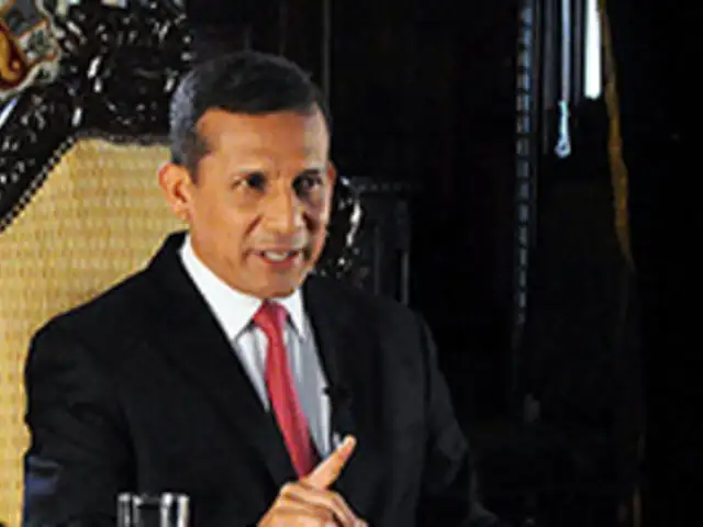 Presidente Humala: No me voy a hundir más por culpa de Antauro