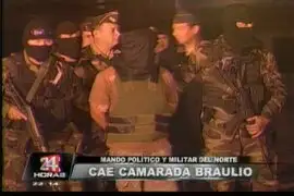 Golpe a Sendero Luminoso: capturan a camarada ‘Braulio’ en región San Martín