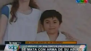 Argentina: menor se suicida de un balazo en la cabeza por maltratos en su colegio 