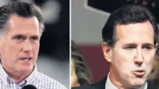 Romney sigue un paso por delante de Santorum en los EE UU  