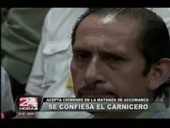 Telmo Hurtado admite responsabilidad penal en matanza de Accomarca