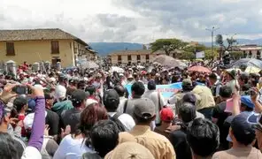 Transportistas de Cajamarca generan disturbios durante paralización