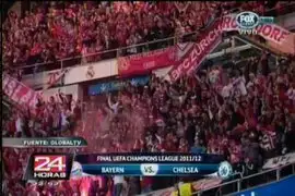 Bayern celebra en la Champions League
