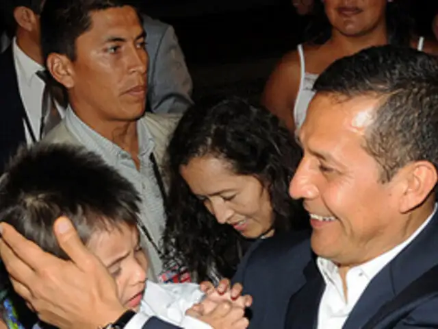 Presidente Ollanta Humala apoya campaña contra la discriminación de los niños autistas 