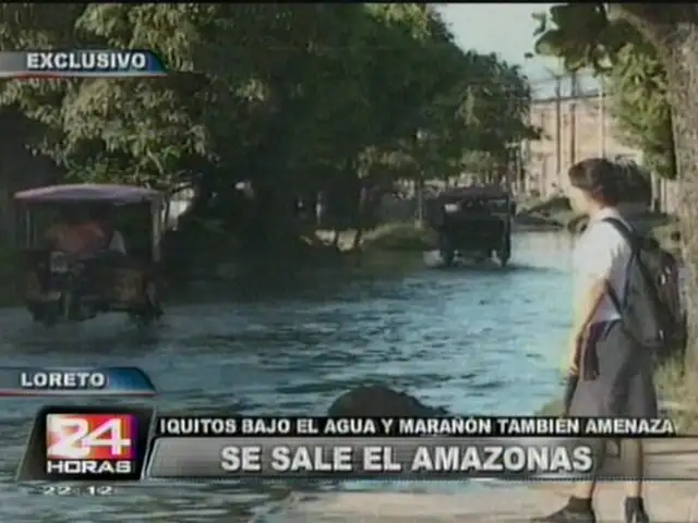 Más de 19 mil familias damnificadas dejan las lluvias en Loreto