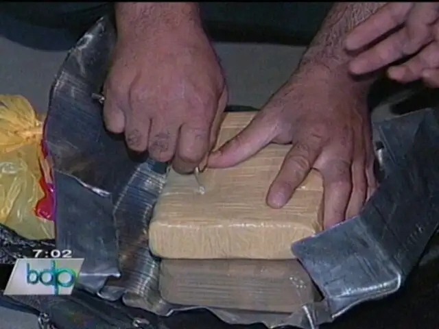 Encuentran seis paquetes de cocaína de alta pureza en la vía pública en San Borja