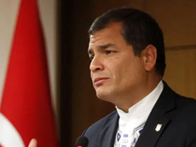 Correa subrayó que no busca protagonismo con ausencia en la Cumbre de las Américas  