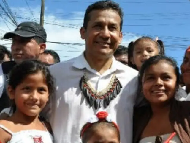 Ollanta Humala: Rescataremos a los niños explotados por la insanía terrorista