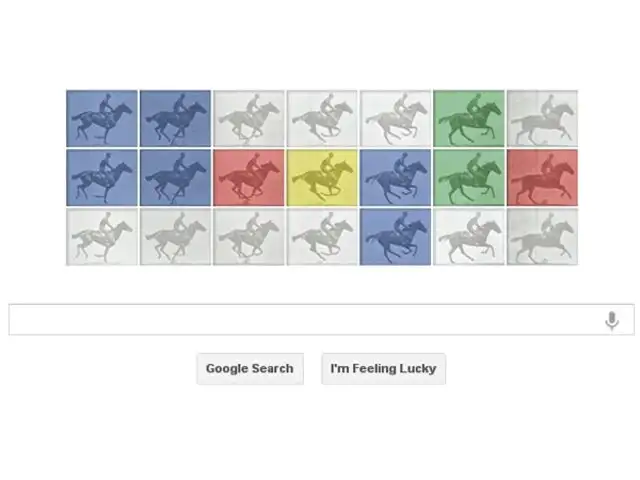 Google rememora el nacimiento del creador de “El Caballo en movimiento”