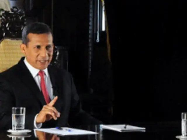 Presidente Ollanta Humala: Premier Óscar Valdés tiene mi confianza