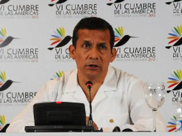 Mandatario Ollanta Humala ratifica continuidad en la lucha contra la subversión   