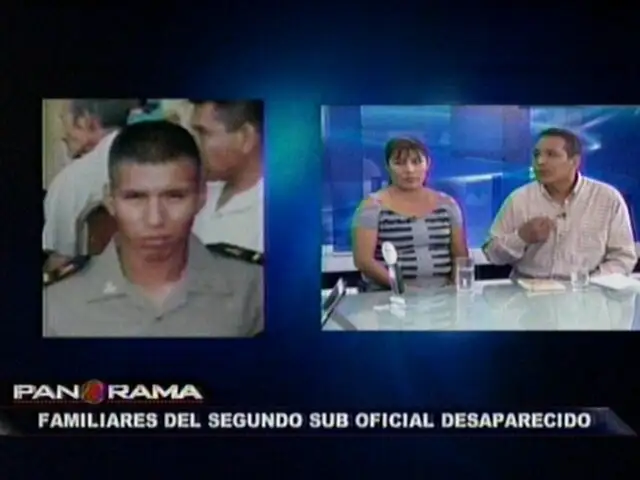 Padres de sub oficial desaparecido en el VRAE denuncian negligencia