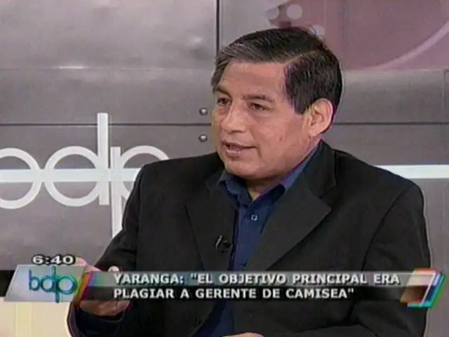Pedro Yaranga: “Operación Libertad” tuvo una serie de errores 