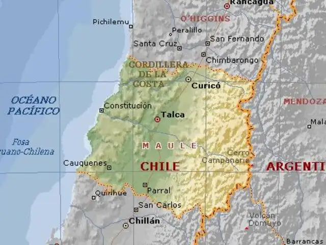 Sismo de 6.3 grados en la escala de Richter remece Chile