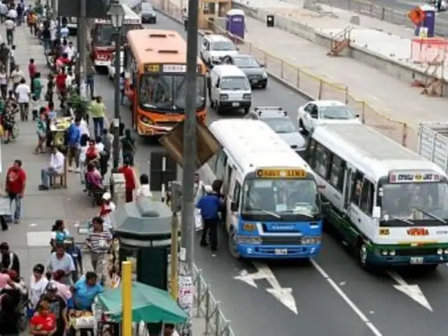 Transportistas de Lima y Callao suspendieron huelga convocada para este jueves