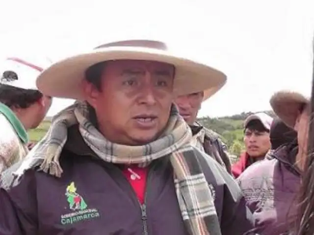Cajamarca: rondas campesinas piden a Gregorio Santos retomar diálogo