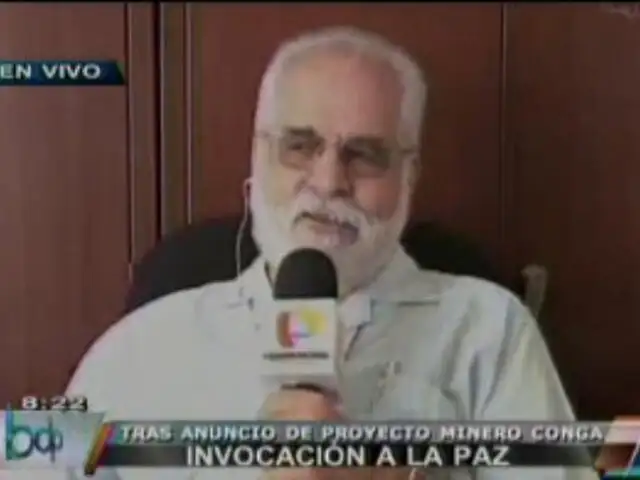 Gastón Garatea: Paralización ni Estado de Emergencia favorecen diálogo