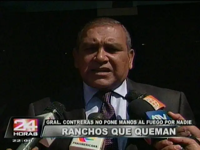 General Contreras niega corrupción en compra de raciones para soldados del VRAE