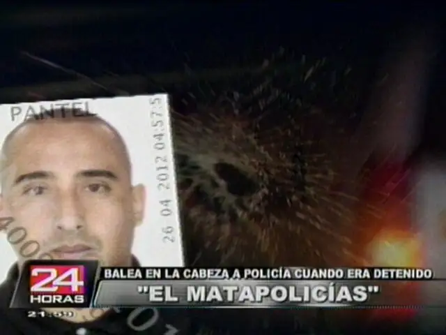 Capturan a delincuente asesino de policías en el Callao