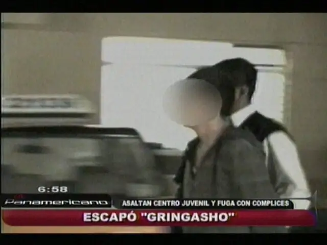 Delincuente ‘Gringasho’ y otros tres fugan de albergue juvenil en Trujillo