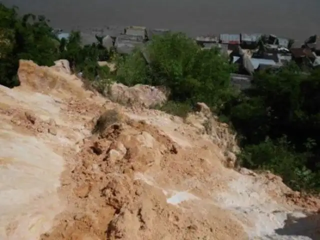 Población de Utcubamba alarmada por deslizamientos