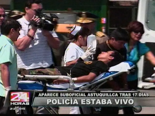 Crónica: suboficial PNP llega a Lima tras 17 días perdido en el VRAE