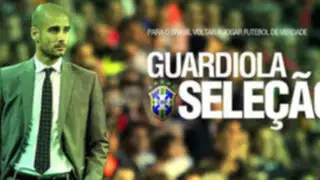 Brasileños quieren a Guardiola como técnico de la selección de fútbol