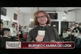 Luis Carlos Burneo se somete a cambio de look en barbería Lima32